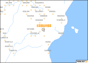 map of Kabumba