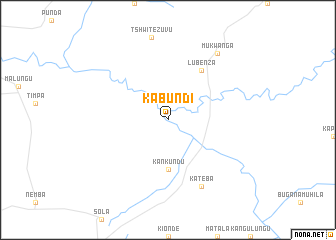 map of Kabundi