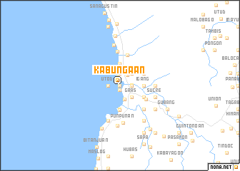 map of Kabungaan
