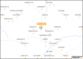 regional and 3d topo map of Kabwe, Zambia :: map of Kabwe