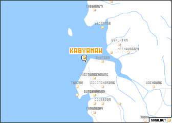 map of Kabyamaw