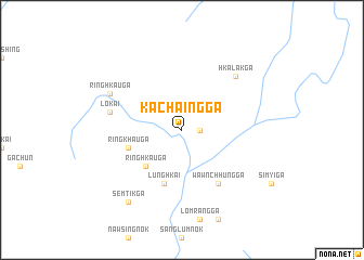 map of Kachaing Ga