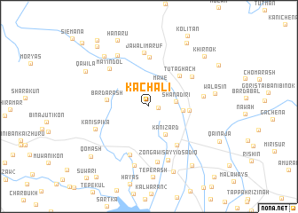map of Kachālī