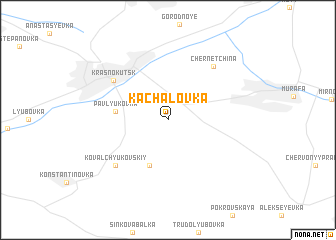 map of Kachalovka