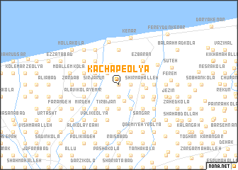 map of Kachap-e ‘Olyā