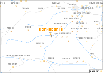 map of Kacharānlū