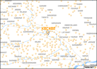 map of Kachar
