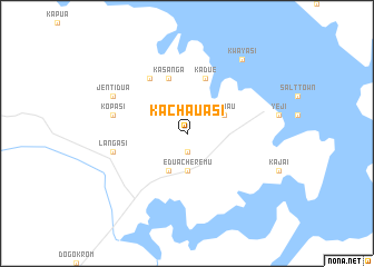 map of Kachauasi
