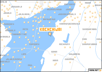 map of Kachchi Jāi