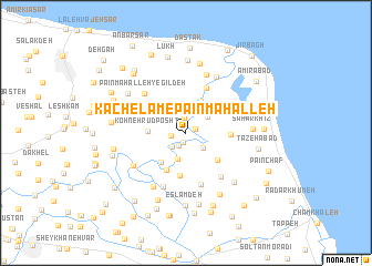 map of Kachelām-e Pā\