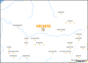 map of Kacheng