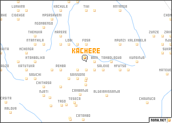 map of Kachere