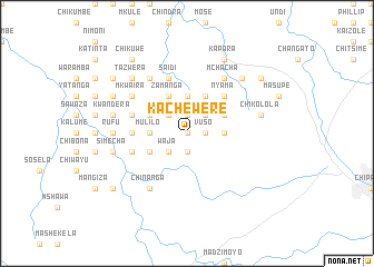 map of Kachewere