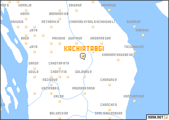 map of Kāchia Tabgi