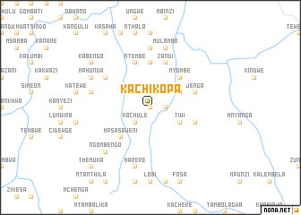 map of Kachikopa