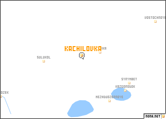 map of Kachilovka
