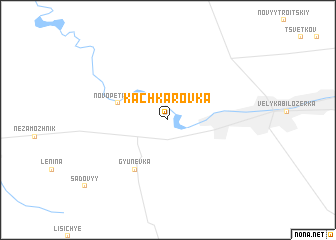 map of Kachkarovka