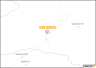 map of Kachonki