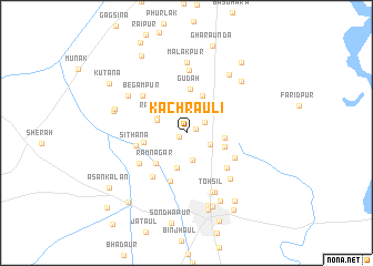 map of Kachrauli