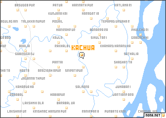 map of Kachua