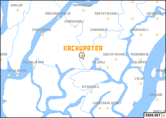 map of Kachupātra