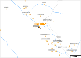 map of Kachūz