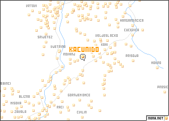 map of Kaćuni Do