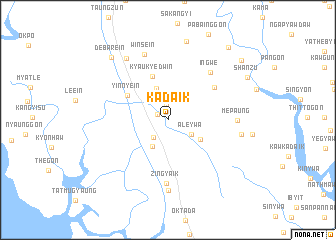 map of Kadaik