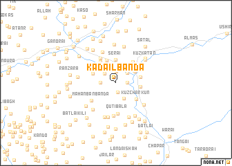 map of Kadail Bānda