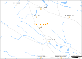 map of Kadaiyam