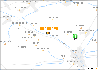 map of Kadaksyn