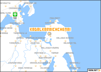 map of Kadalkaraichchenai