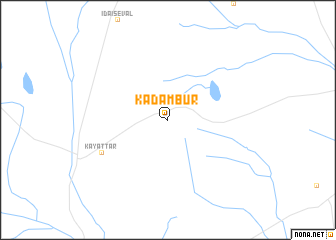 map of Kadambūr