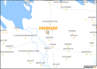 map of Kadamdon