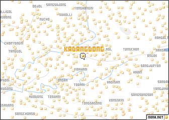 map of Kadang-dong