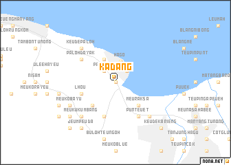 map of Kadang