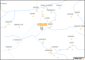 map of Kadar