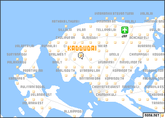 map of Kaddudai