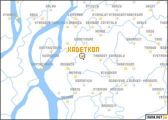 map of Kadetkon
