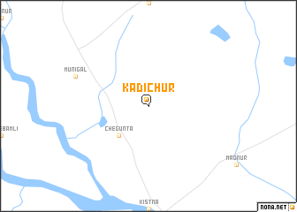 map of Kadichūr