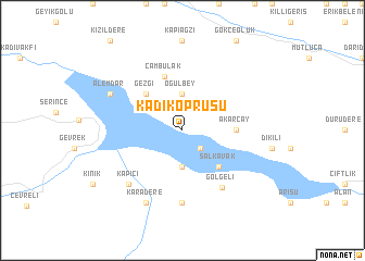 map of Kadıköprüsü