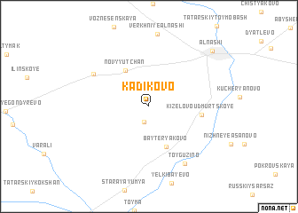 map of Kadikovo
