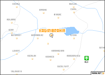 map of Kadiribrahim