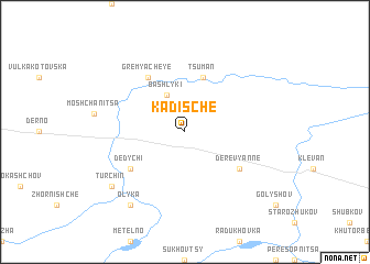 map of Kadische