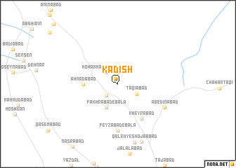 map of Kadīsh