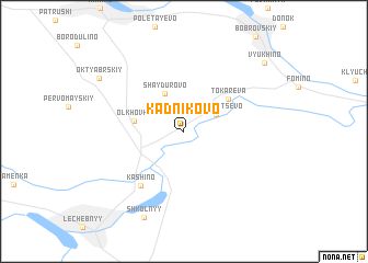 map of Kadnikovo