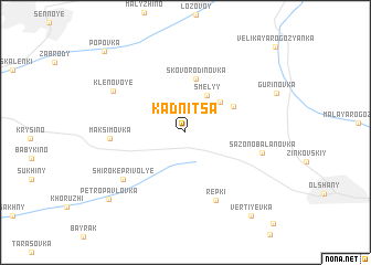 map of Kadnitsa