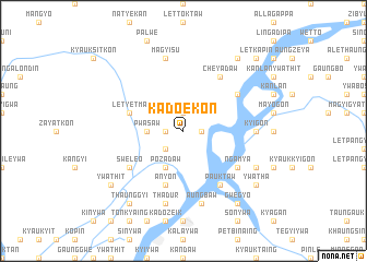 map of Kadoekon