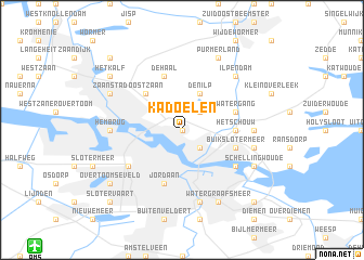 map of Kadoelen