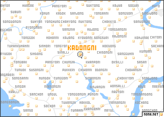 map of Kadŏng-ni